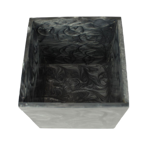 Black Resin Dustbin