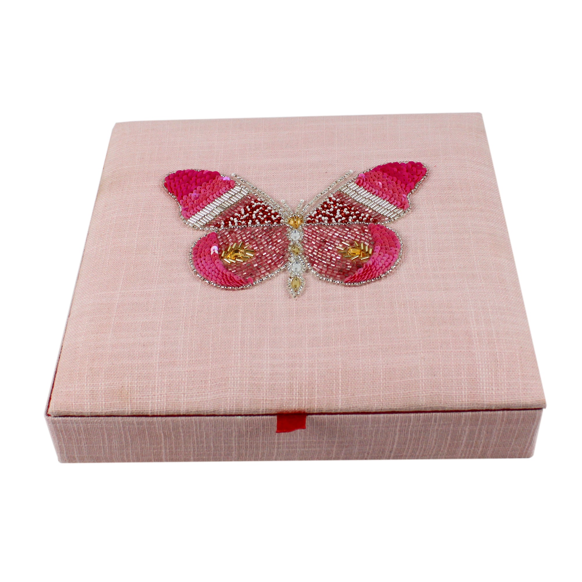 Butterfly Designed Magazine & Stationery Organizer (Set of 2)