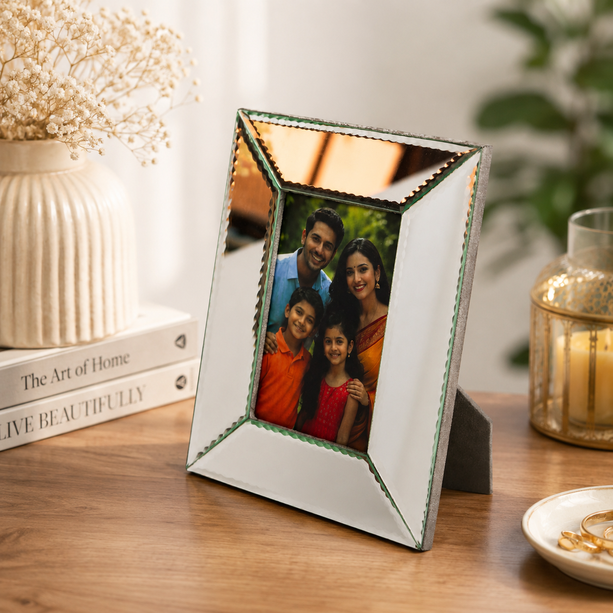 Mirror Premium Photo Frame for Gifting (Size - 10*12)