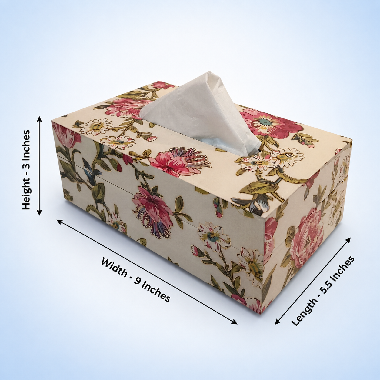 Floral Designer Series Edition Dining Tissue Box