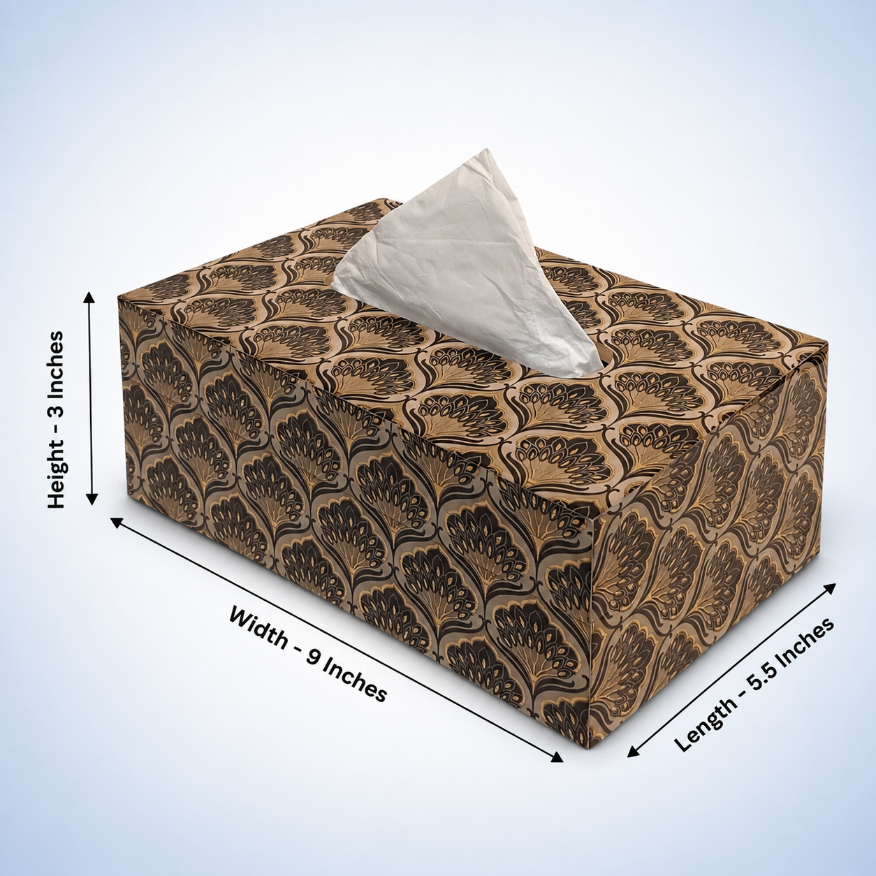 Luxury Taj Design Dining Tissue Box (Designer Series Edition)