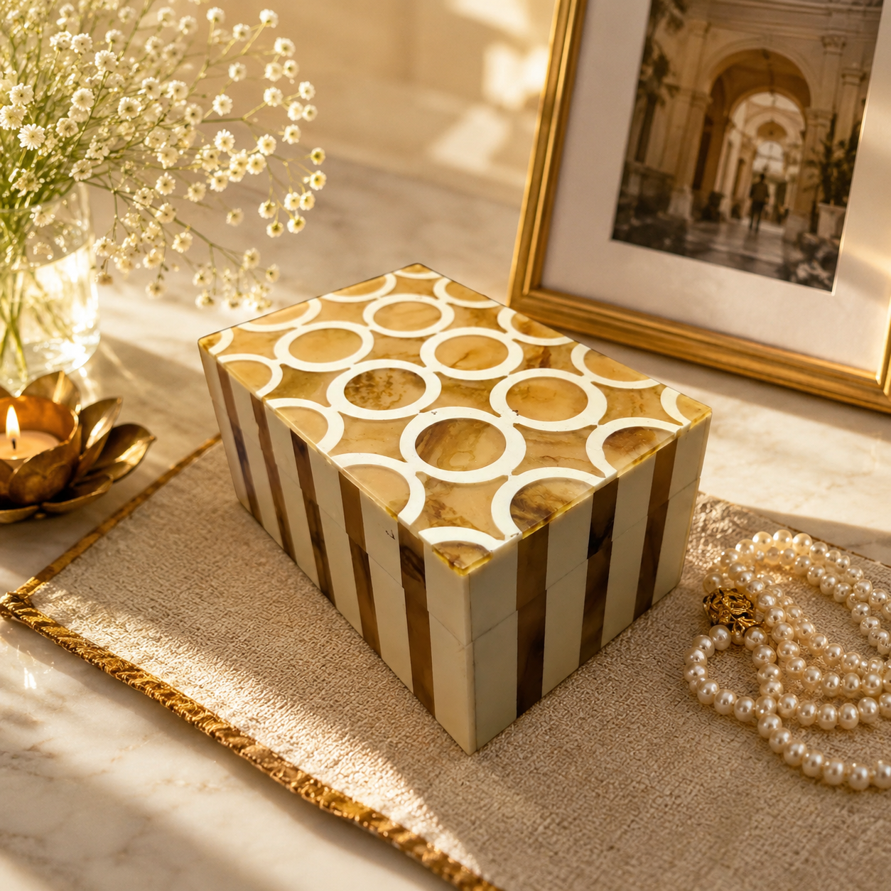 Handcrafted Decorative Jewellery Box