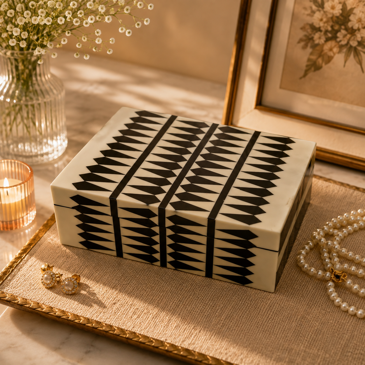 Handcrafted Decorative Jewellery Box