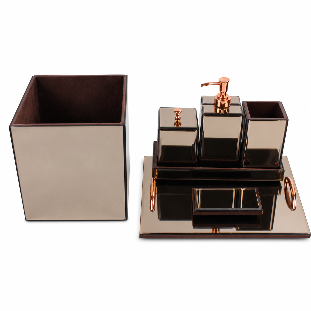 Premium 7-Pieces Bath Accessory Set for Luxury Bathrooms