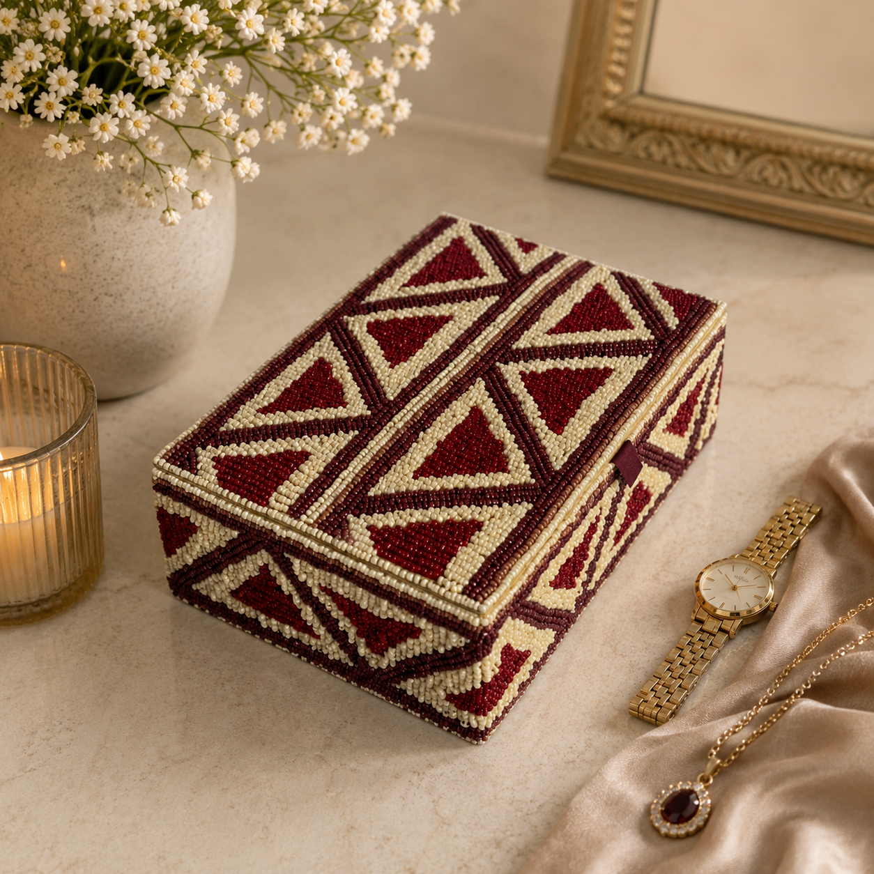 Handcrafted Decorative Jewellery Box