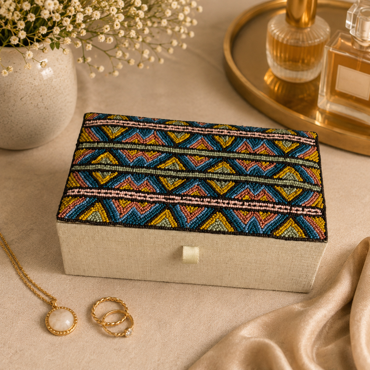 Handcrafted Decorative Jewellery Box