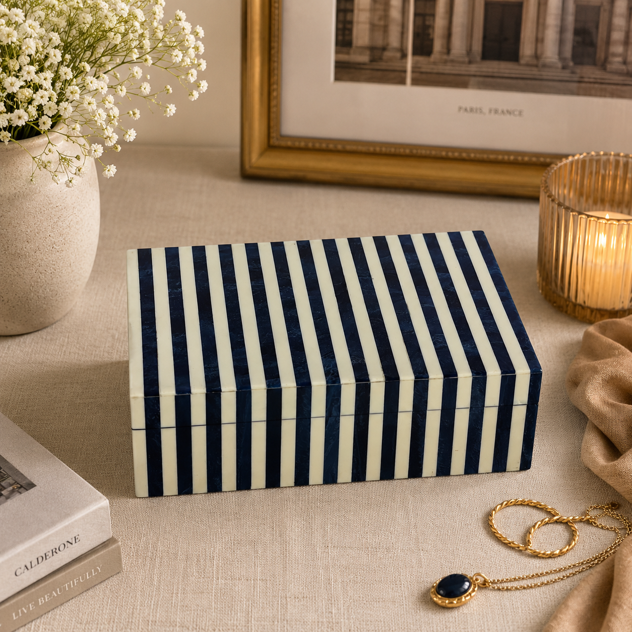 Luxury Handcrafted Decorative Jewellery Box