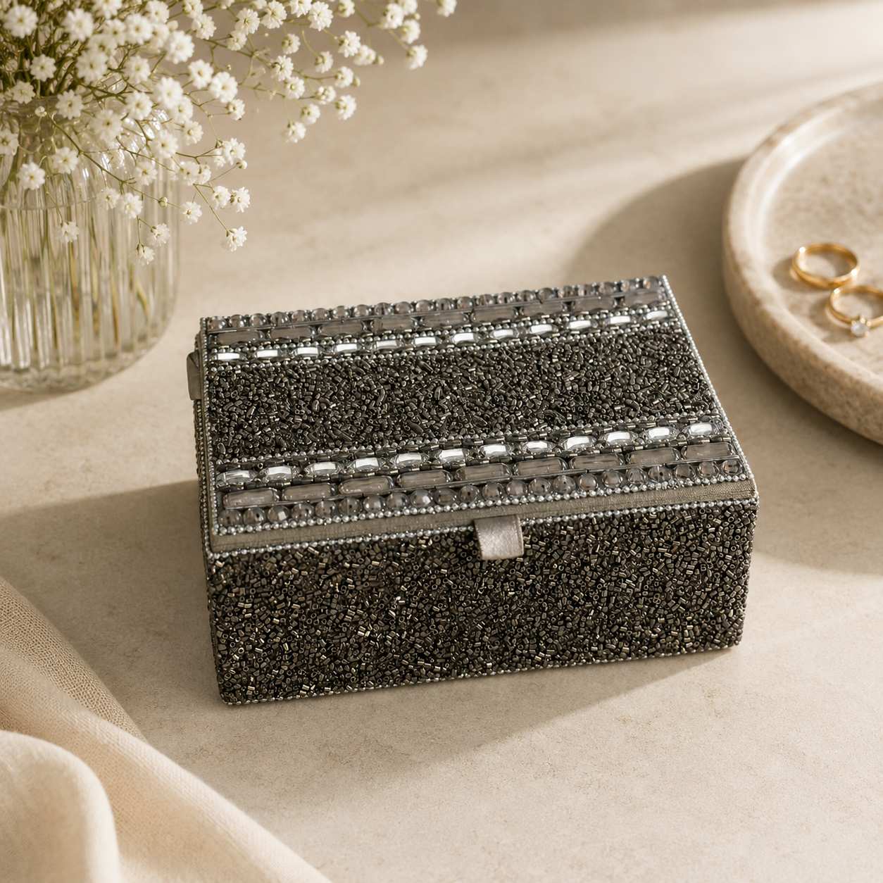 Luxury Handcrafted Decorative Jewellery Box