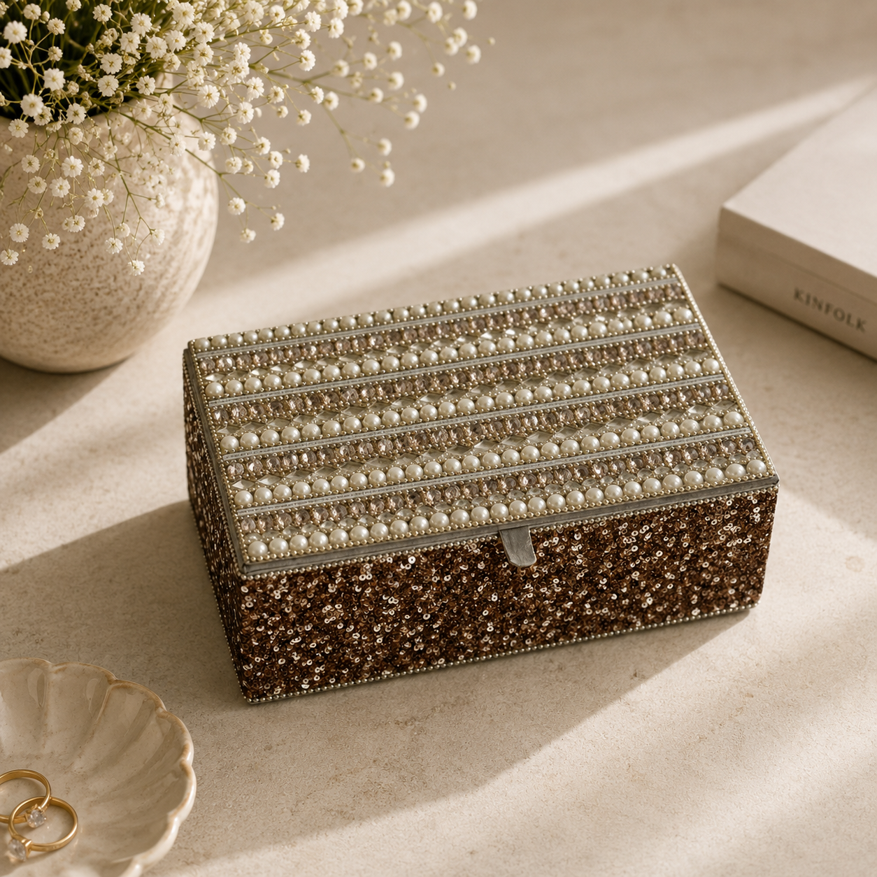 Luxury Handcrafted Decorative Jewellery Box