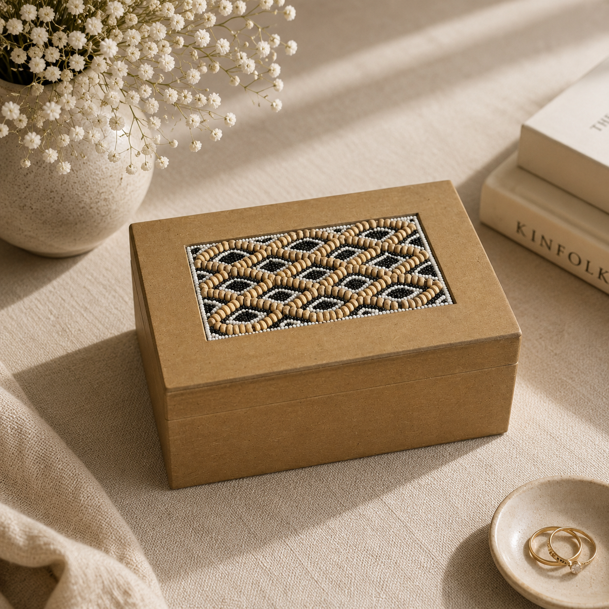 Luxury Handcrafted Decorative Jewellery Box
