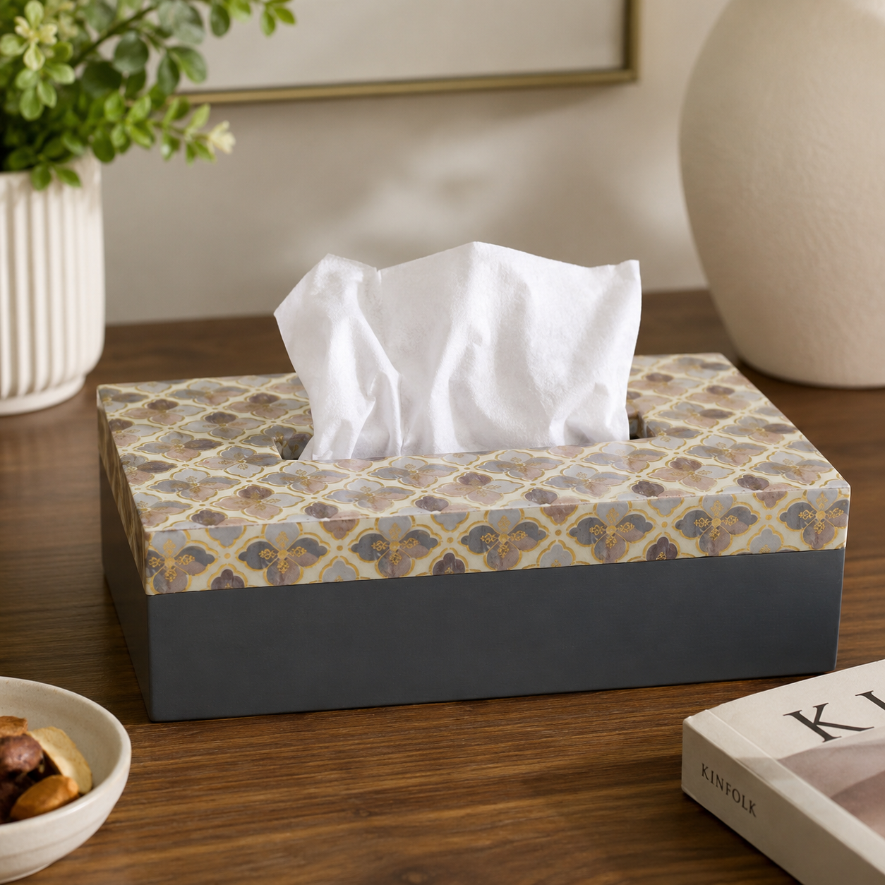  Premium Decorative Dining Tissue Box (Designer Series Edition) 
