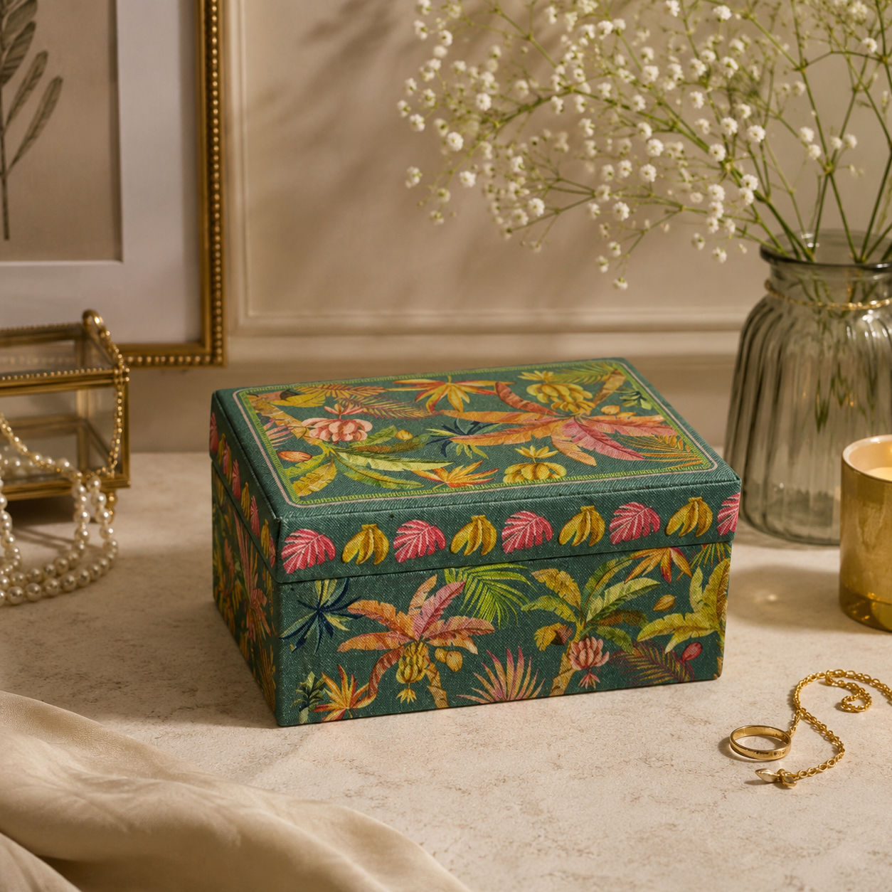 Luxury Handcrafted Decorative Jewellery Box