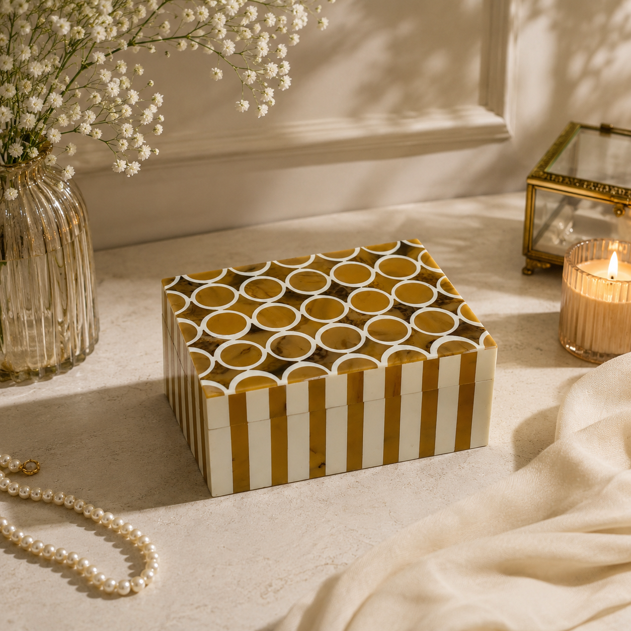 Luxury Handcrafted Decorative Jewellery Box