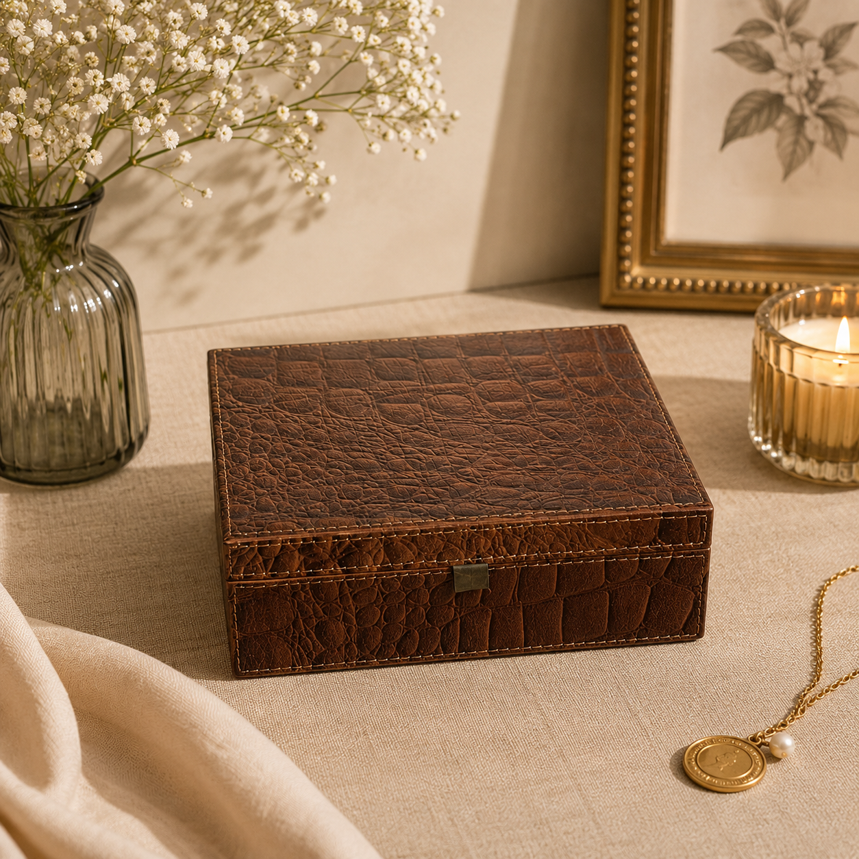 Luxury Handcrafted Decorative Jewellery Box
