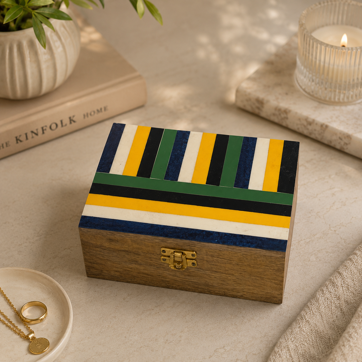 Luxury Handcrafted Decorative Jewellery Box
