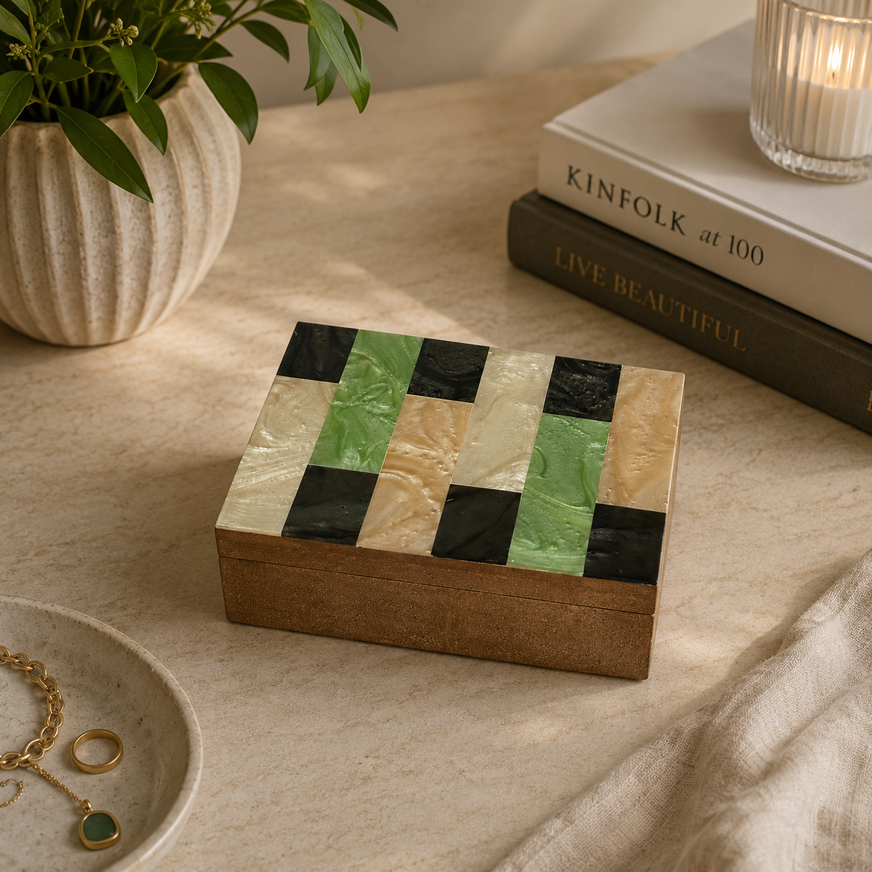 Luxury Handcrafted Decorative Jewellery Box