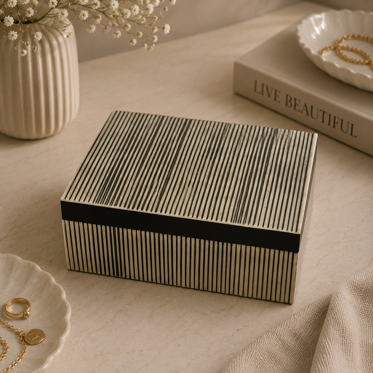 Luxury Handcrafted Decorative Jewellery Box