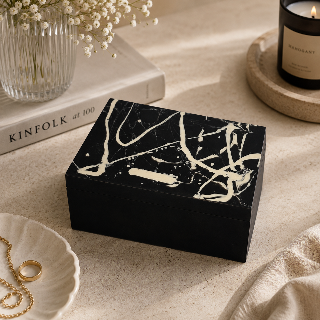 Luxury Handcrafted Decorative Jewellery Box