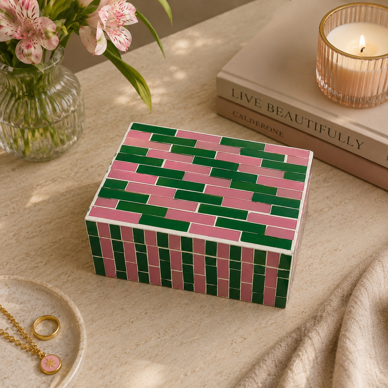 Luxury Handcrafted Decorative Jewellery Box