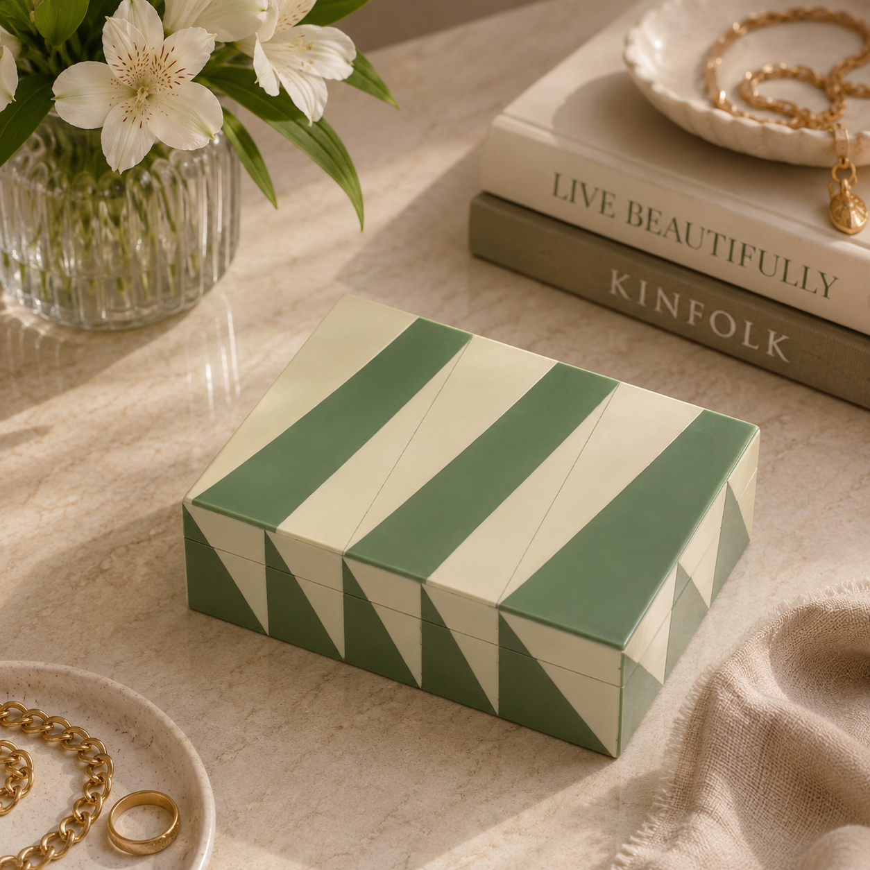 Luxury Handcrafted Decorative Jewellery Box