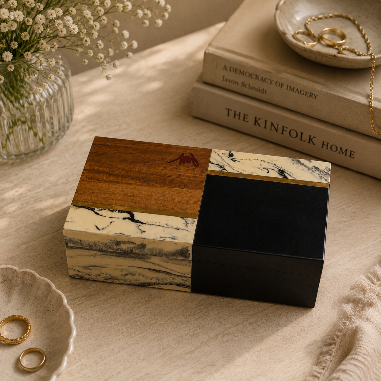 Luxury Handcrafted Decorative Jewellery Box