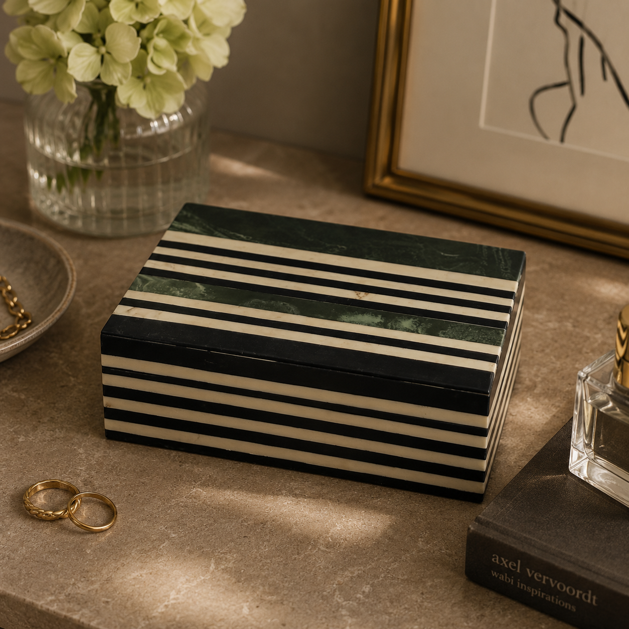 Luxury Handcrafted Decorative Jewellery Box