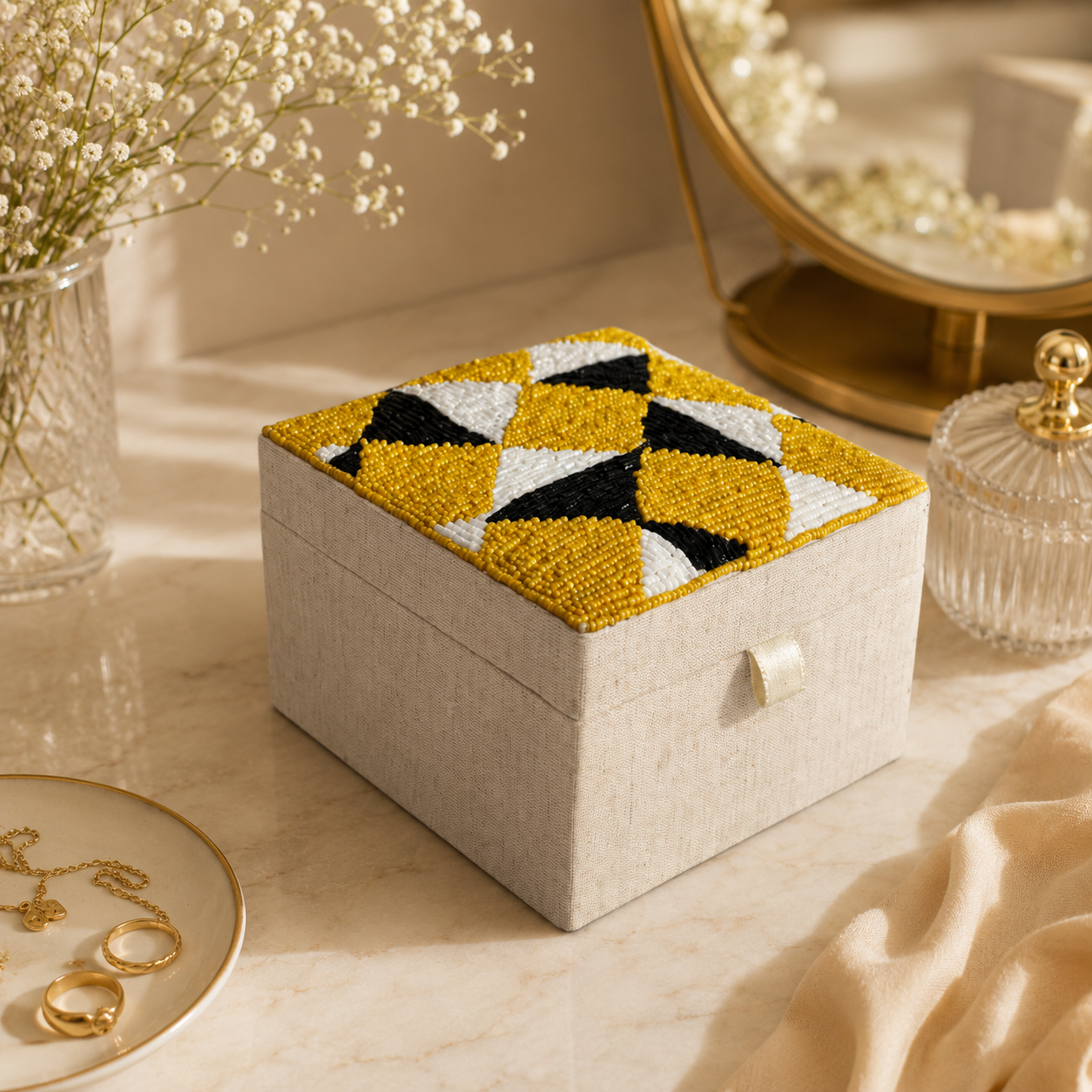 Luxury Handcrafted Decorative Jewellery Box
