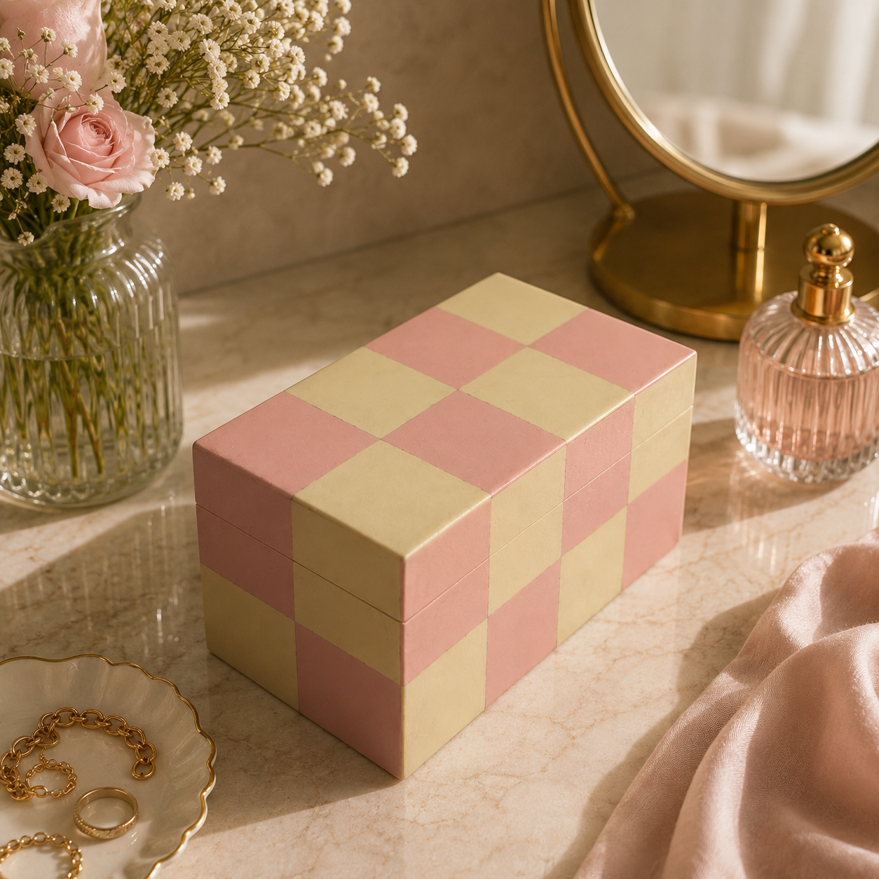 Luxury Handcrafted Decorative Jewellery Box