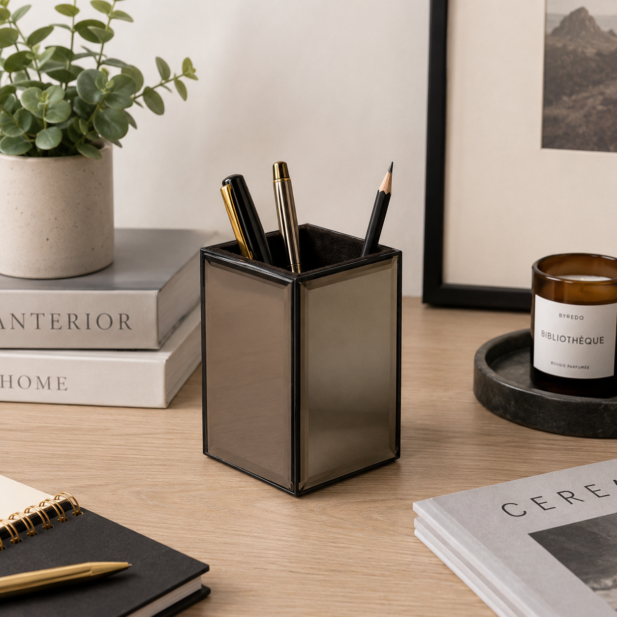 Modern Desk Pen Stand Stationery Holder