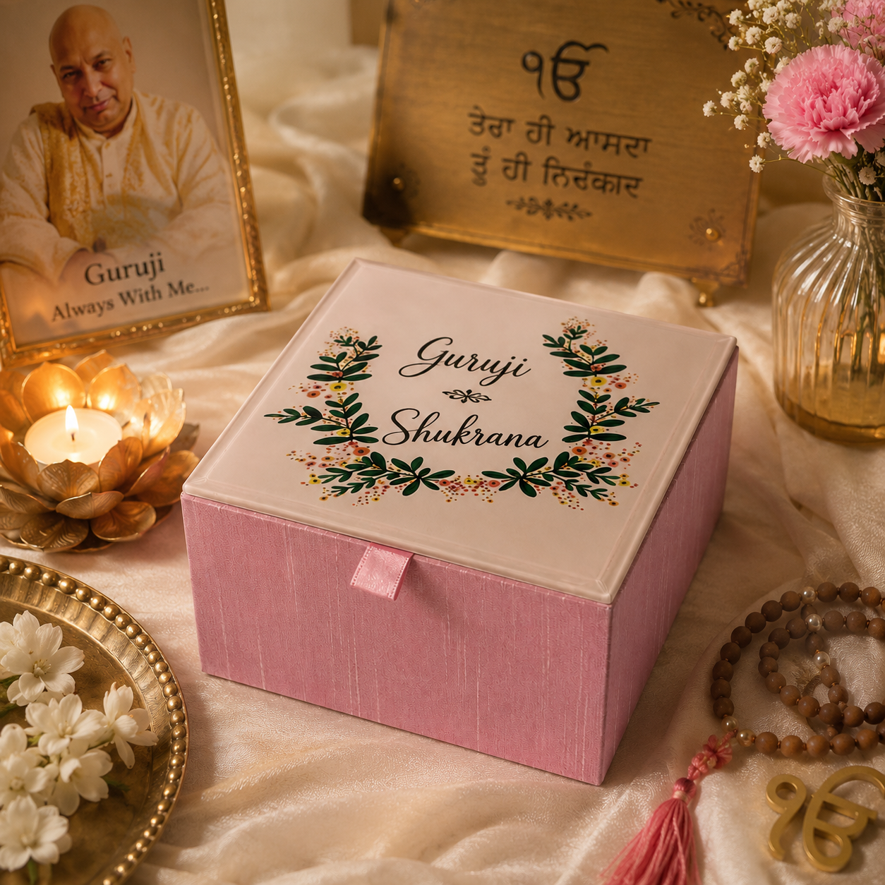 Guruji Shukrana Blessing Gift Box | Spiritual Keepsake & Gift Box