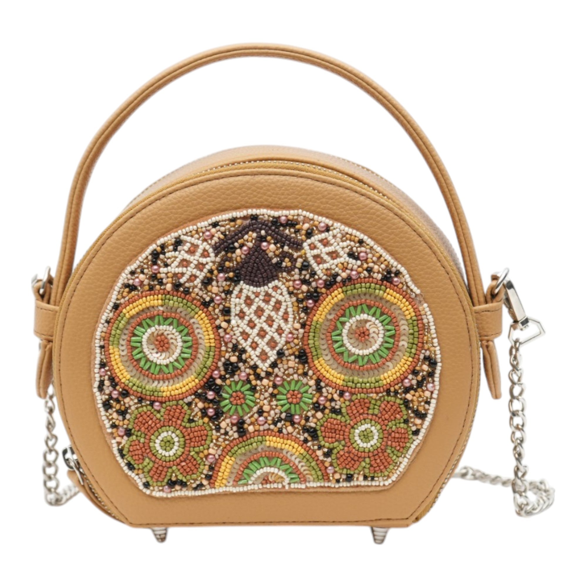 Embroiglow Top Handle Bag