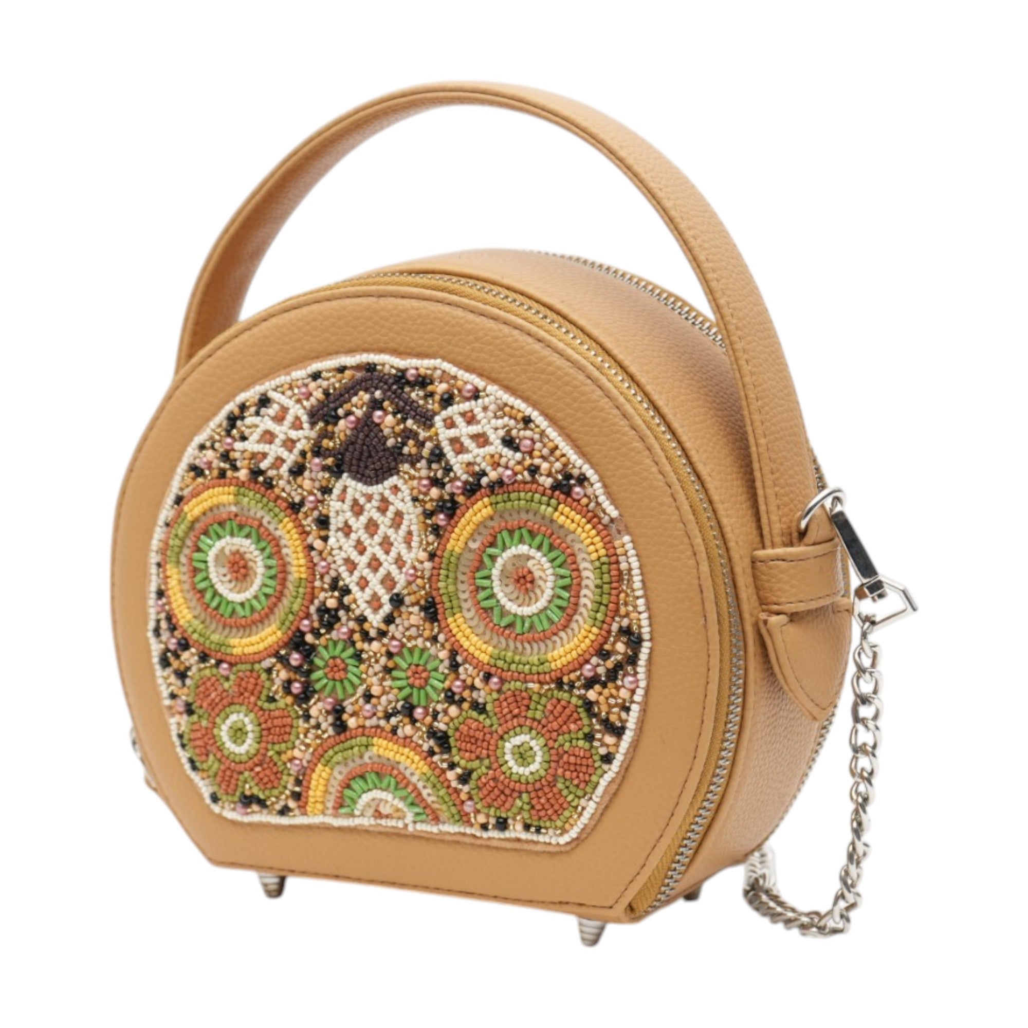 Embroiglow Top Handle Bag