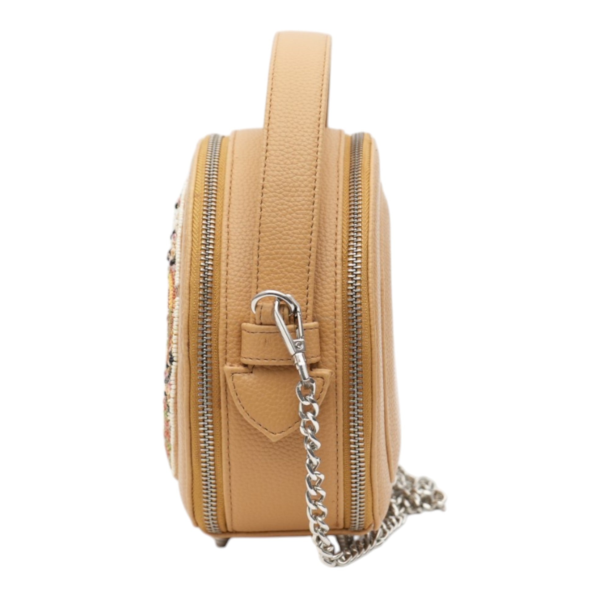 Embroiglow Top Handle Bag