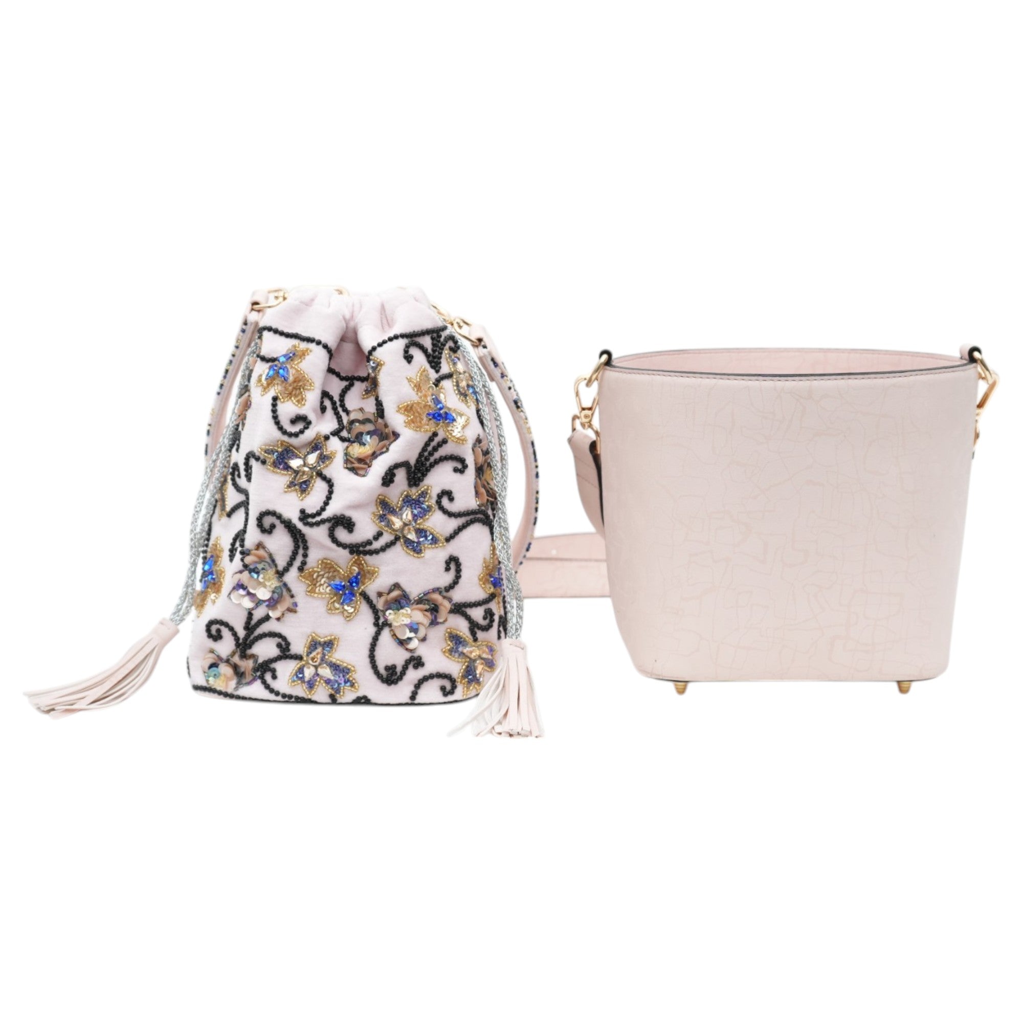 Zari Potli Bucket Bag