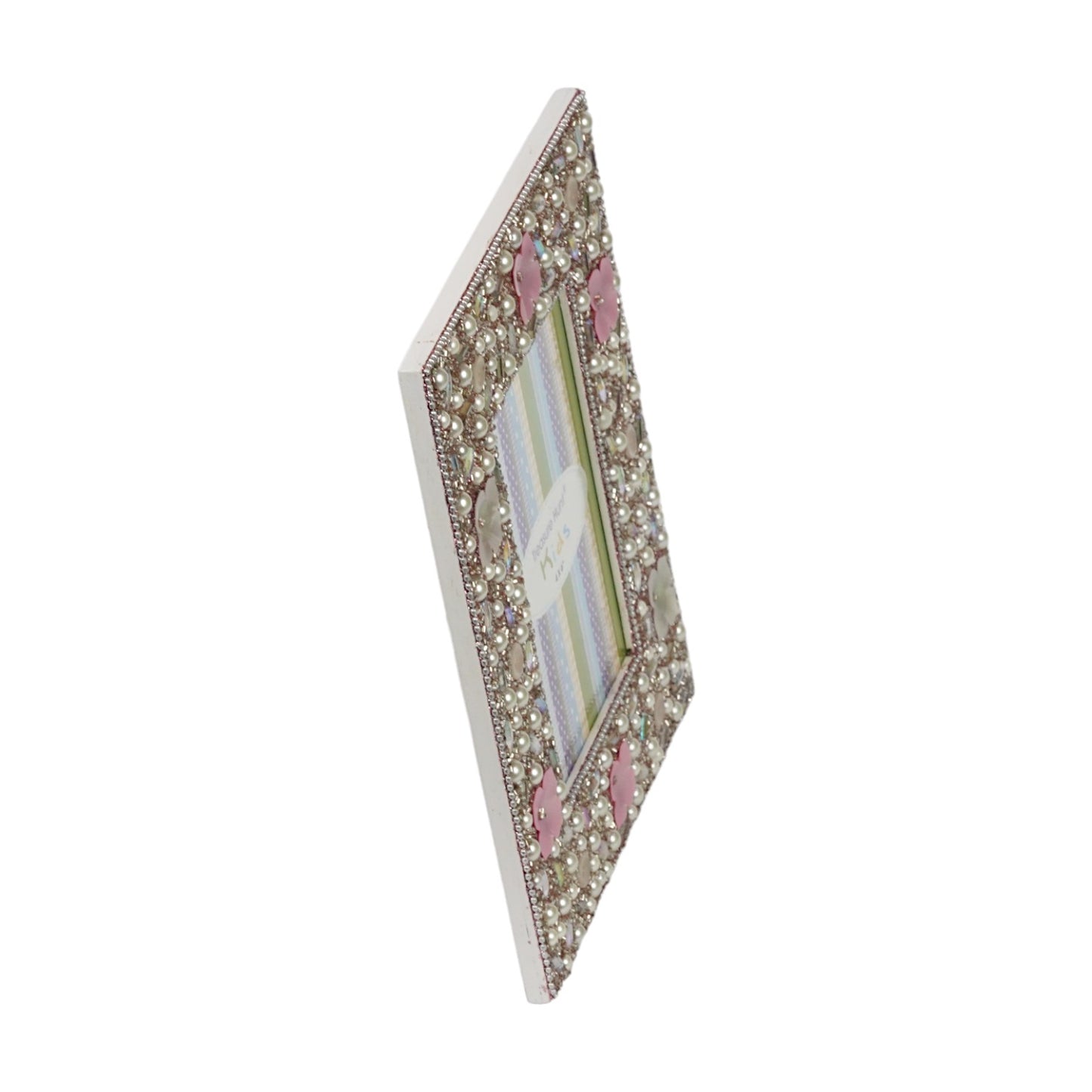 Beaded Floral Photo Frame