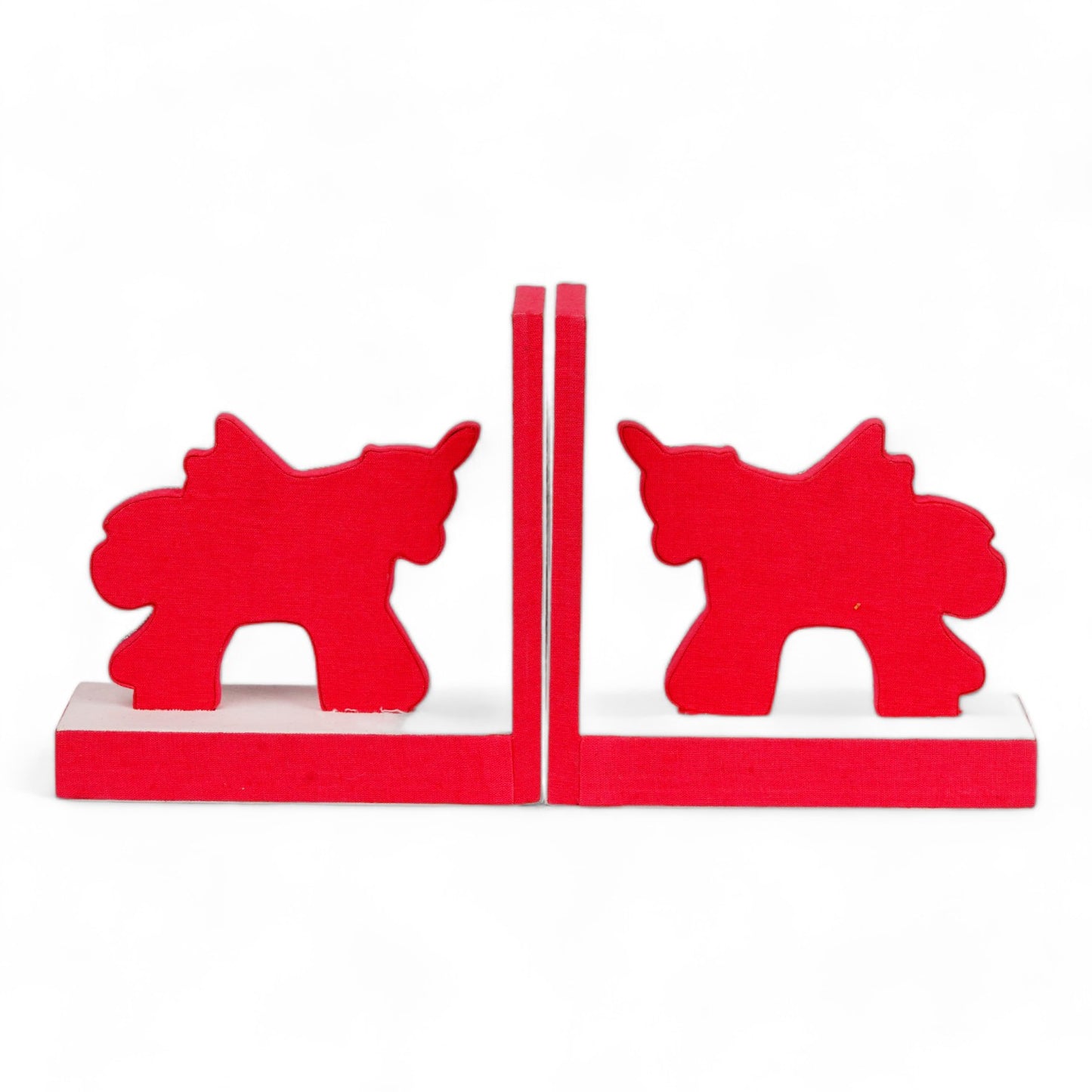 Set of 2 (Pair) Unicorn Design Bookend