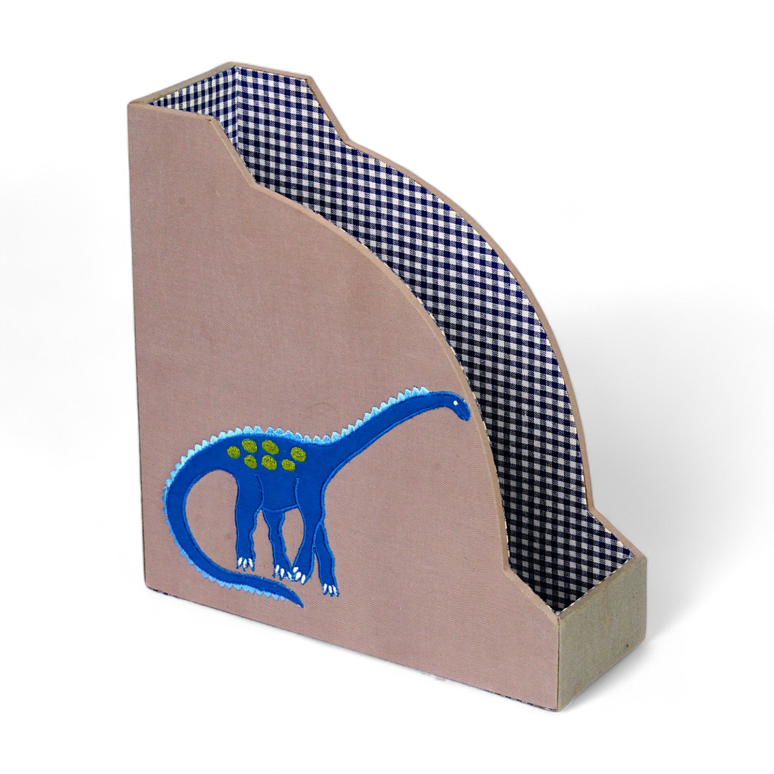 Dinosaur Design Magazine Holder & Stationery Organizer (Set of 2)