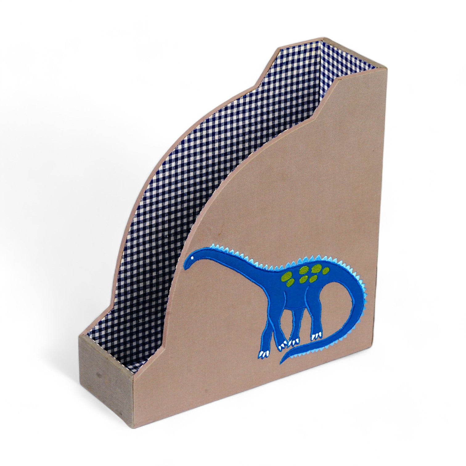 Dinosaur Design Magazine Holder & Stationery Organizer (Set of 2)
