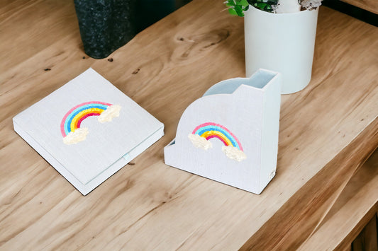 Rainbow Design Magazine / Books Holder