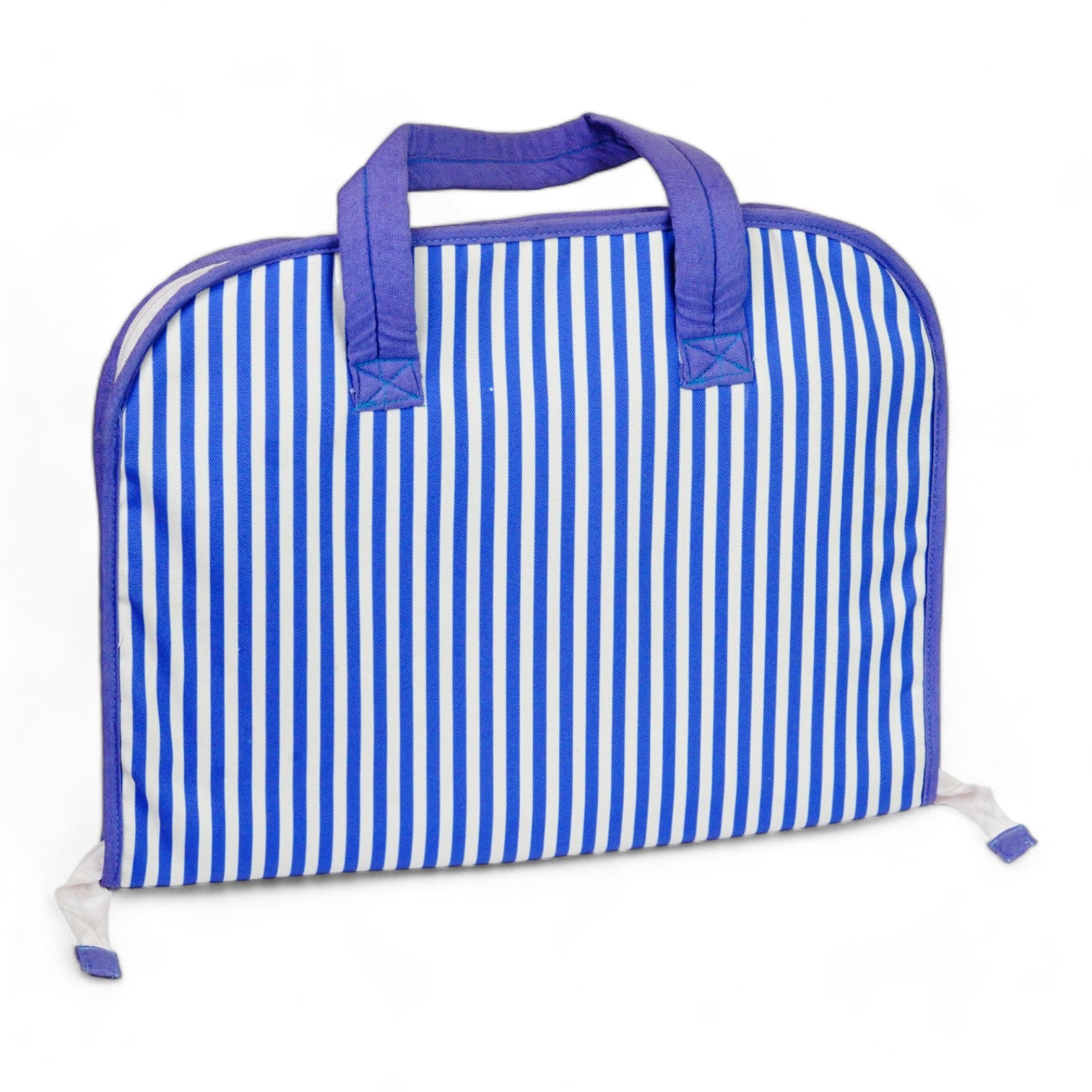 Digital Printed Fabric Blue Strip Design Art Bags with Stationery Kit for Kids