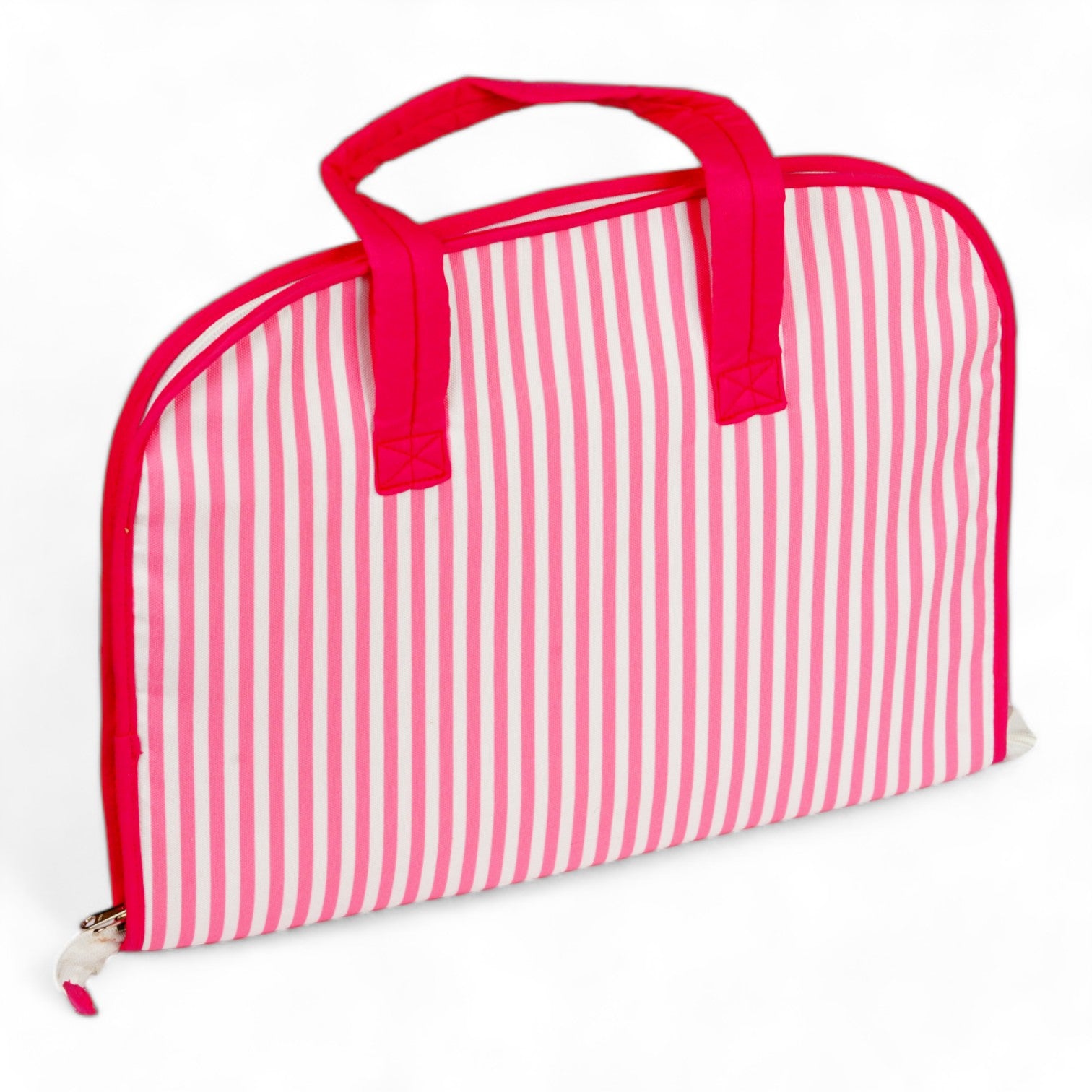 Digital Printed Fabric Red Strip Design Art Bag with Stationery Kit for Kids