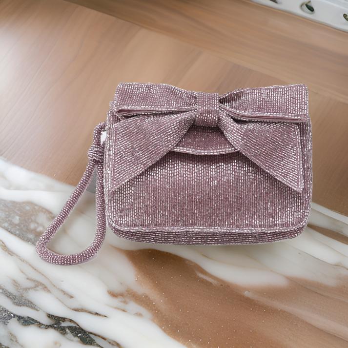 Purple Clutch Bag