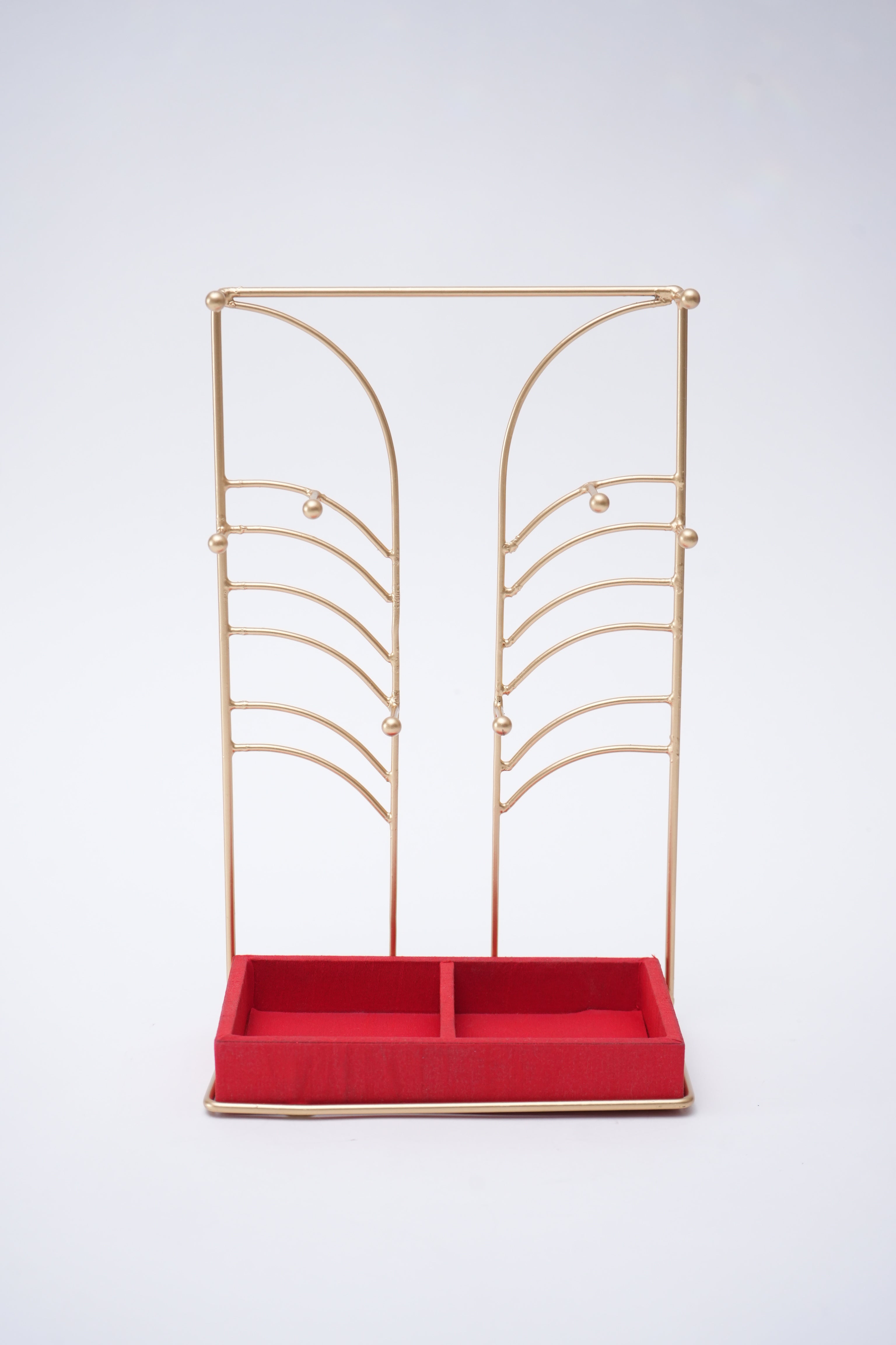 Jewellery Stand with Red Tray