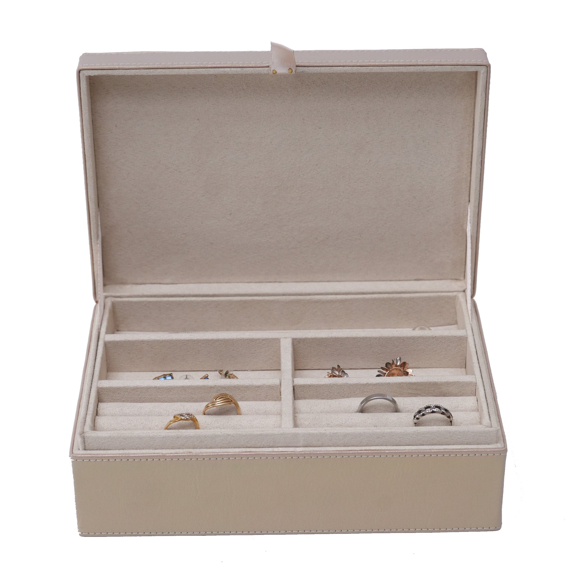  Shimmer Leatherite Jewellery Box 