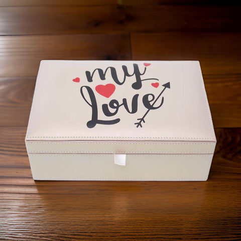Shimmer Leatherite Jewelry Box
