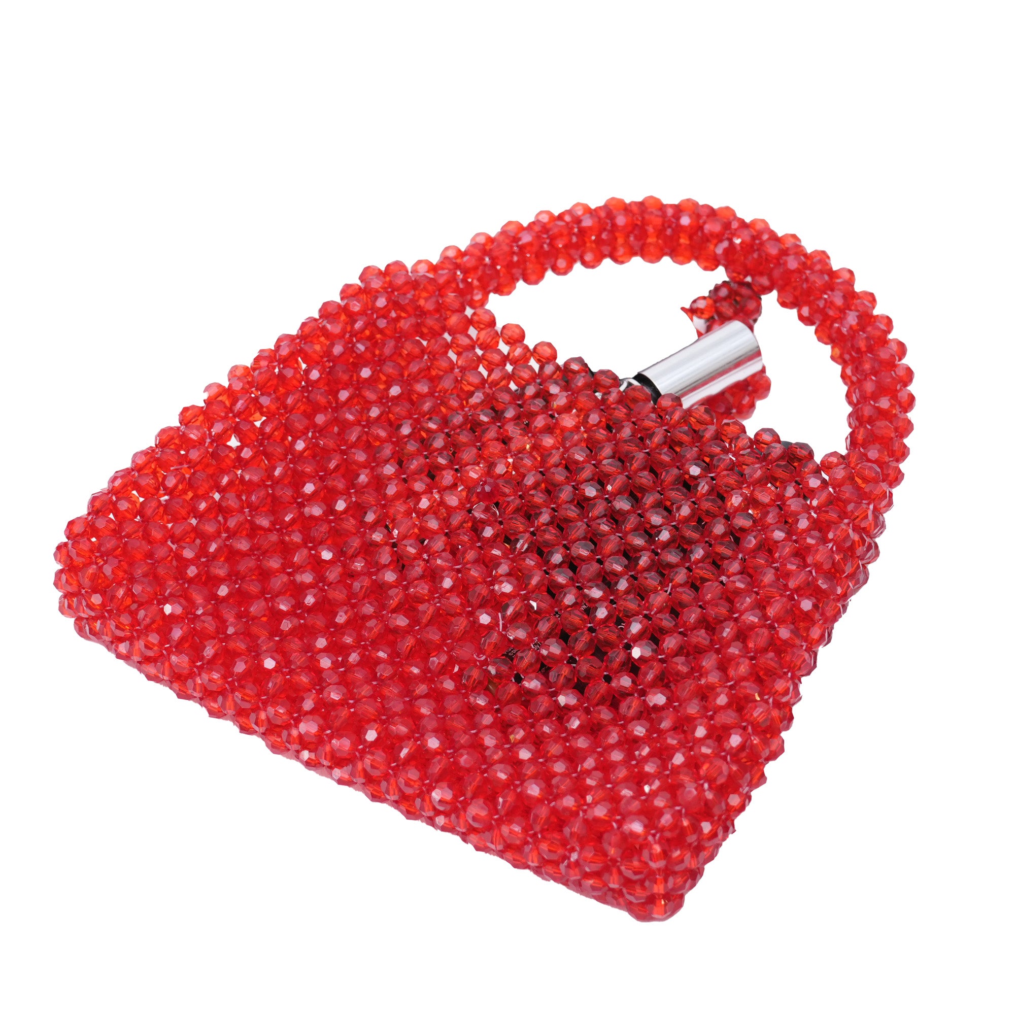Red Beaded Bag