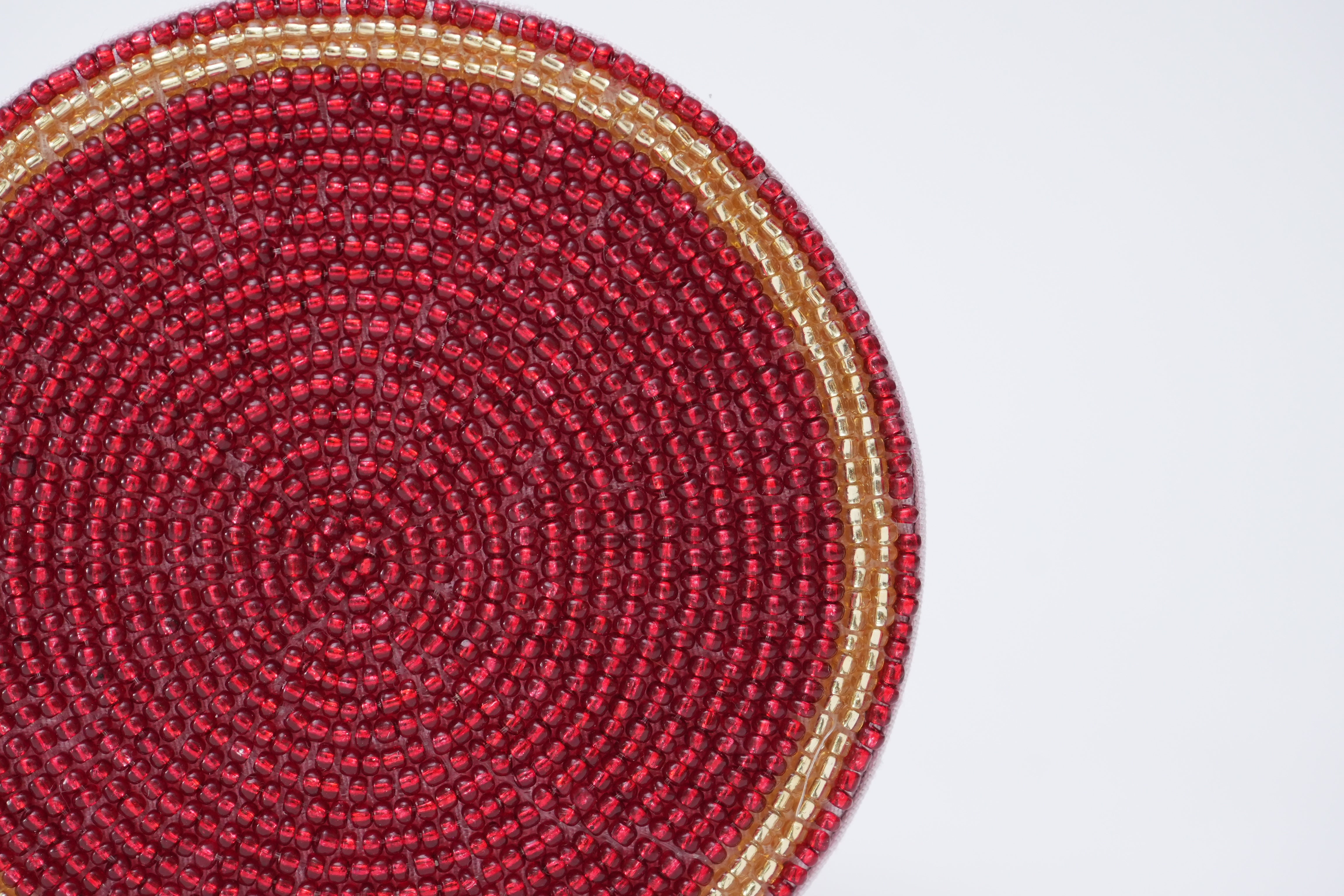 Pink Hand Embroidered Silk Box for Valentine's Day