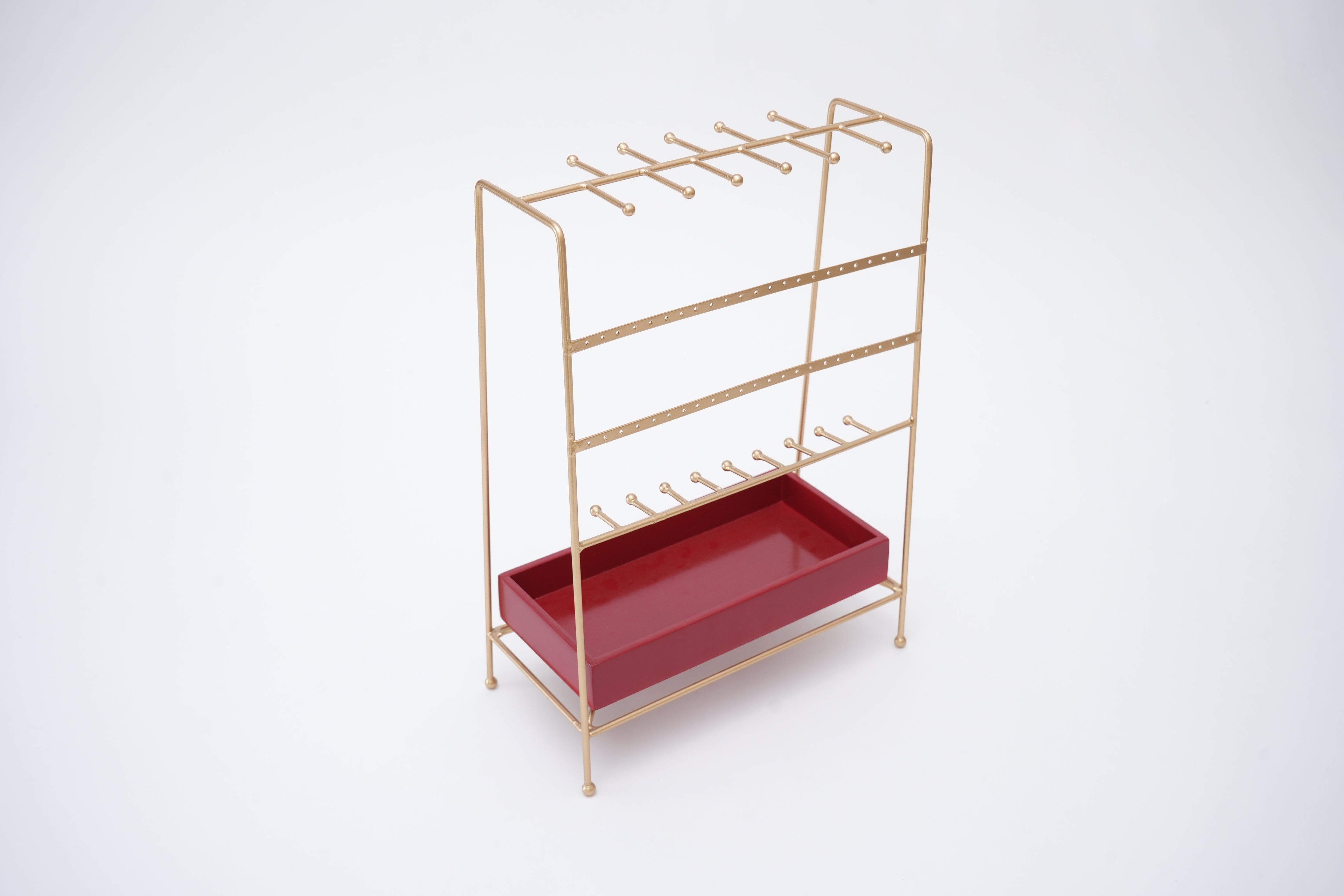 Jewellery Stand With Red Tray