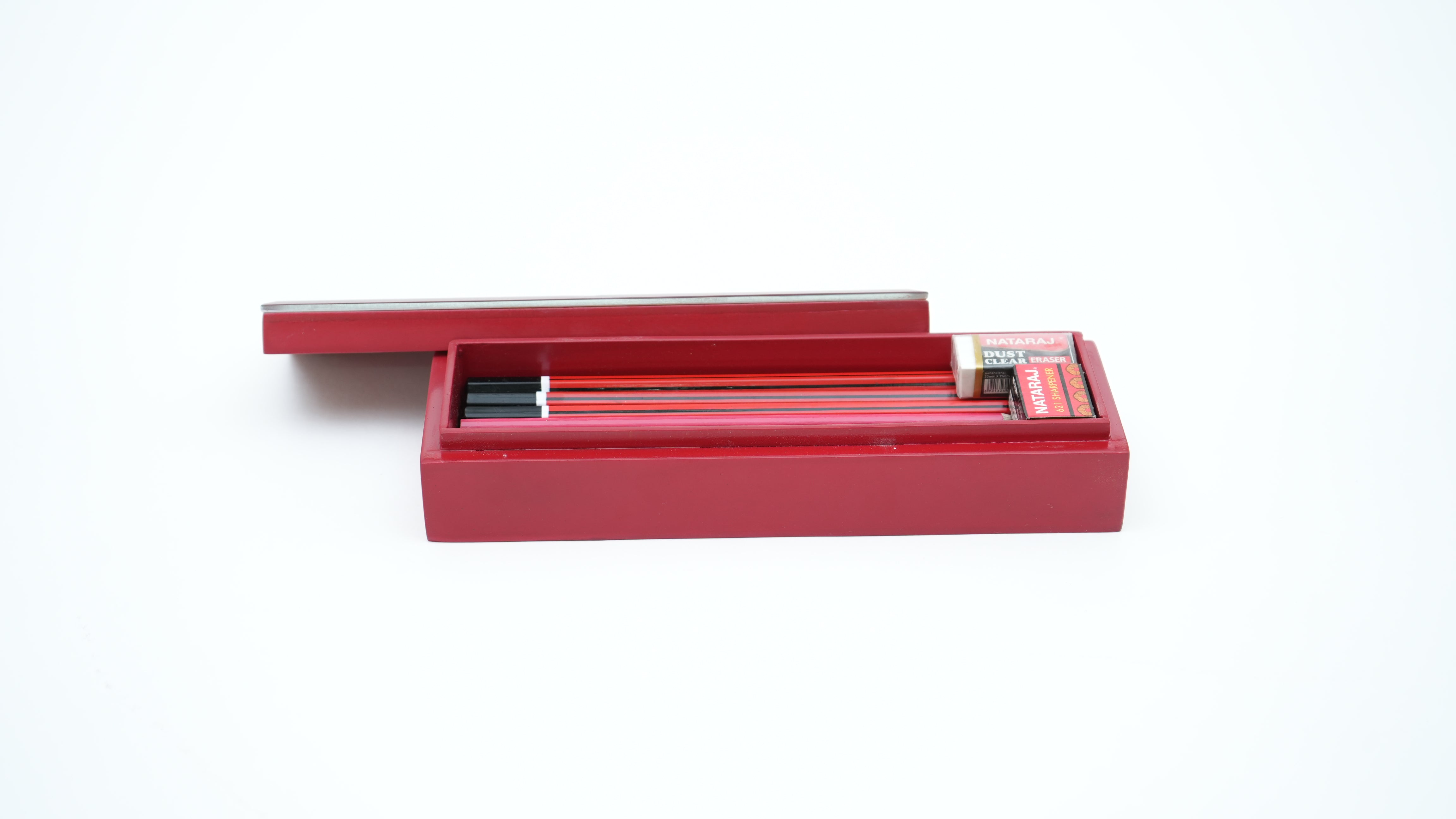 Premium Glass Pen Box with Football Design