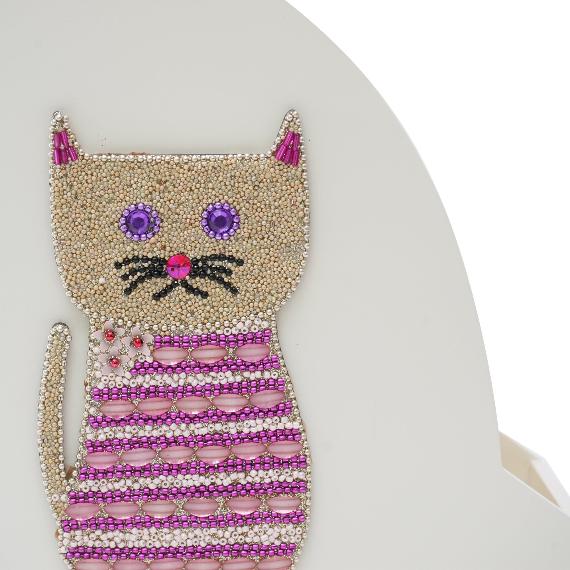 Cat Designed Magazine Holder & Stationery Organizer (Set of 2)